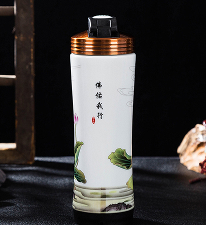 陶瓷加热恒温【车载保温杯定制】-陶瓷保温杯制作